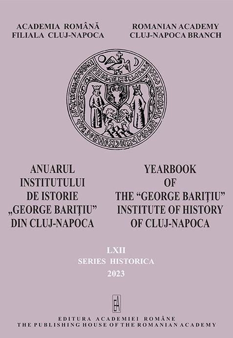 Anuarul Institutului de Istorie„George Bariţ”, din Cluj-Napoca,  series Historica