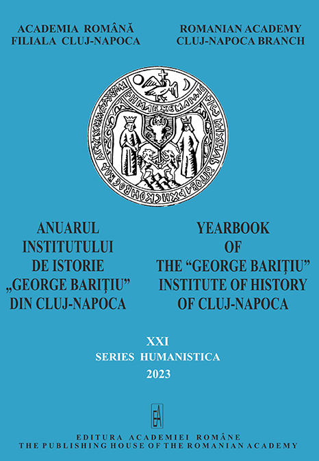 Anuarul Institutului de Istorie „George Bariţ”, din Cluj-Napoca,  series Humanistica