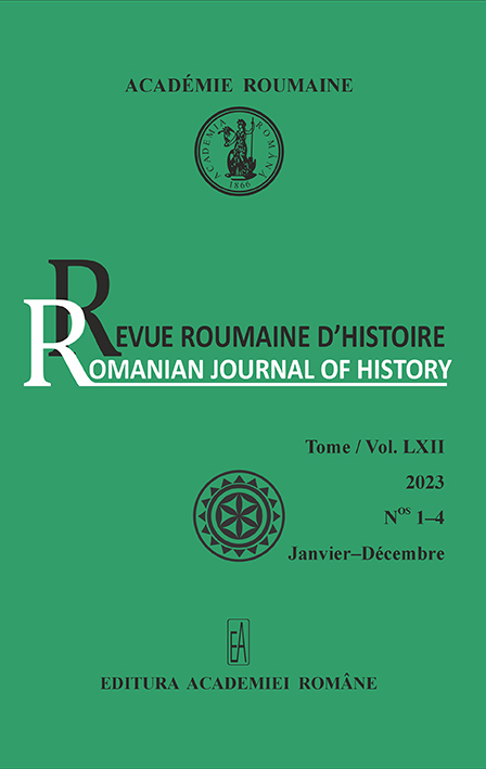 Revue roumaine d'histoire