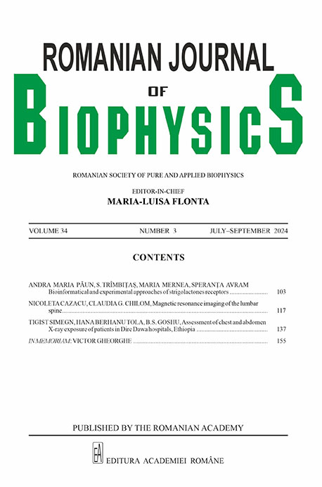 Romanian Journal of Biophysics