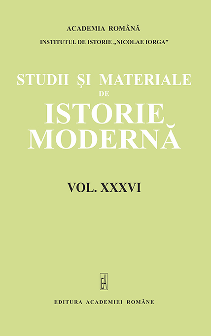 Studii şi Materiale de Istorie Modernă