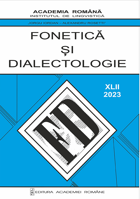 Fonetică şi Dialectologie