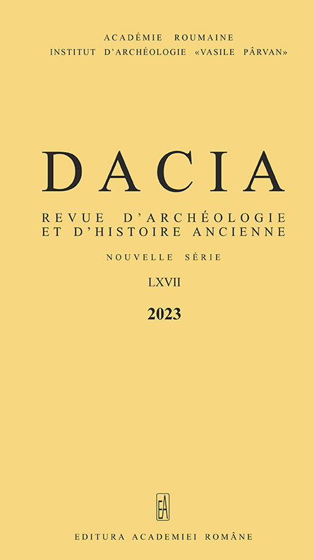 DACIA. Revue d'archéologie et d'histoire ancienne